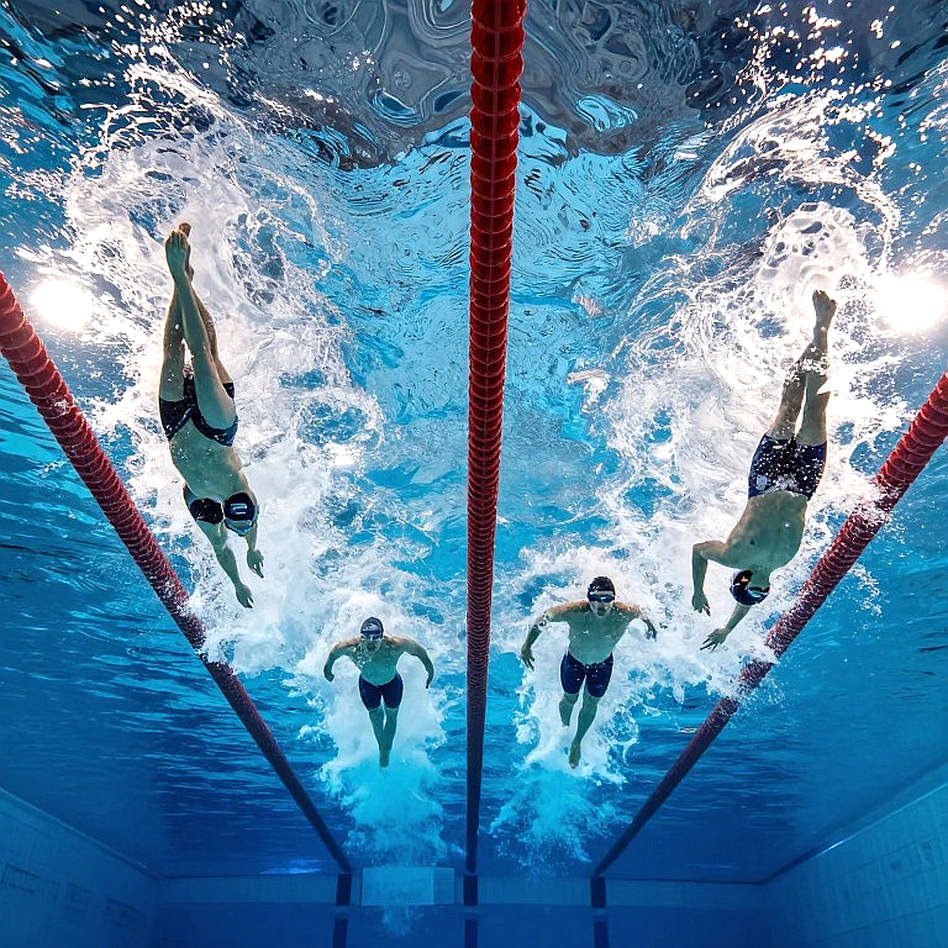 Gui Caribe phá kỷ lục giải José Finkel Trophy với 45.61 giây ở chung kết 100m tự do bể ngắn